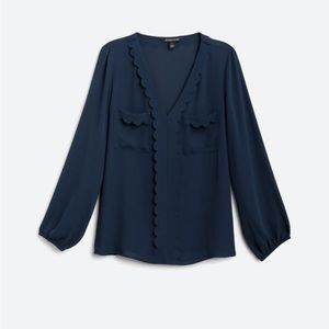 XS 41 Hawthorn navy top, excellent condition